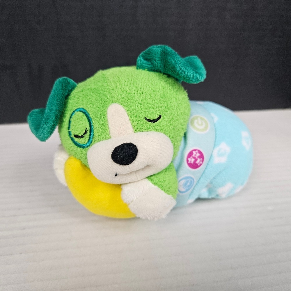 LeapFrog Twinkle Twinkle Little Scout Green Puppy Dog Plush Bedtime Soother Toy